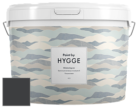 HYGGE Paint Shimmering Sea интерьерная краска цвет HG11-020 BLACK HOLE