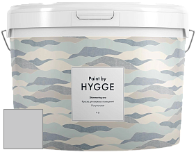 HYGGE Paint Shimmering Sea интерьерная краска цвет HG01-062 AMERICAN SILVER