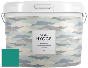 HYGGE Paint Shimmering Sea интерьерная краска цвет NCS S 3050-B70G 