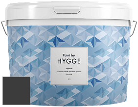 HYGGE Paint Sapphire фасадная краска цвет HG11-017 DEEP BLACK