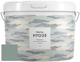 HYGGE Paint Shimmering Sea интерьерная краска цвет NCS S 4010-B90G 
