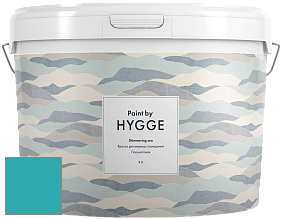 HYGGE Paint Shimmering Sea интерьерная краска цвет NCS S 2050-B30G 