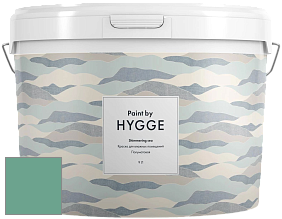 HYGGE Paint Shimmering Sea интерьерная краска цвет NCS S 3030-B90G 