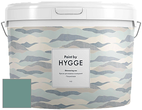 HYGGE Paint Shimmering Sea интерьерная краска цвет NCS S 4020-B70G 