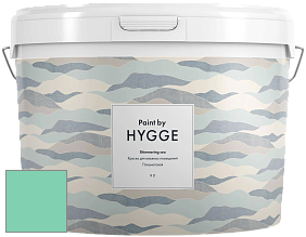 HYGGE Paint Shimmering Sea интерьерная краска цвет NCS S 1040-B90G 