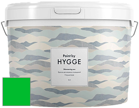 HYGGE Paint Shimmering Sea интерьерная краска цвет RAL 6038 