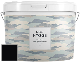 HYGGE Paint Shimmering Sea интерьерная краска цвет RAL 9005 