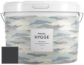 HYGGE Paint Shimmering Sea интерьерная краска цвет HG11-020 BLACK HOLE