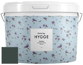 HYGGE Paint Obsidian интерьерная краска цвет NCS S 8010-B90G 