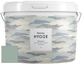HYGGE Paint Shimmering Sea интерьерная краска цвет NCS S 3010-G 