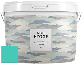 HYGGE Paint Shimmering Sea интерьерная краска цвет NCS S 1050-B60G 