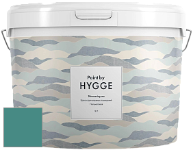 HYGGE Paint Shimmering Sea интерьерная краска цвет RAL 6033 