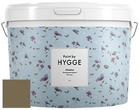 HYGGE Paint Obsidian интерьерная краска цвет NCS S 6020-G90Y 
