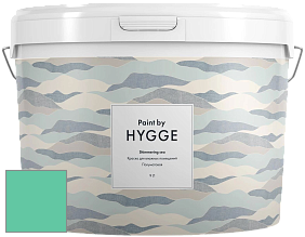 HYGGE Paint Shimmering Sea интерьерная краска цвет NCS S 1050-B90G 