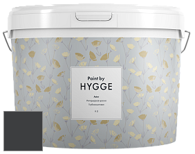 HYGGE Paint Aster интерьерная краска цвет HG11-020 BLACK HOLE