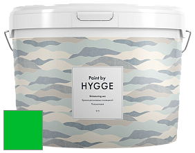 HYGGE Paint Shimmering Sea интерьерная краска цвет RAL 6038 