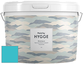 HYGGE Paint Shimmering Sea интерьерная краска цвет NCS S 1050-B20G 