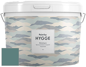 HYGGE Paint Shimmering Sea интерьерная краска цвет NCS S 5020-B50G 