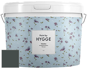 HYGGE Paint Obsidian интерьерная краска цвет NCS S 8005-B80G 