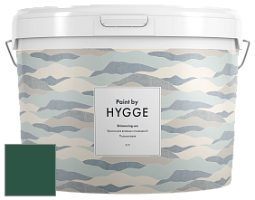 HYGGE Paint Shimmering Sea интерьерная краска цвет RAL 6028 