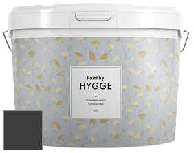 HYGGE Paint Aster интерьерная краска цвет HG11-017 DEEP BLACK