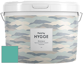 HYGGE Paint Shimmering Sea интерьерная краска цвет NCS S 2040-B70G 